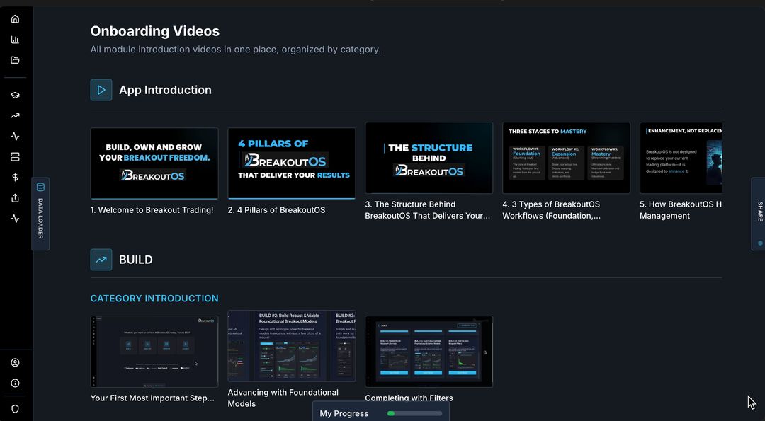 Onboarding videos and education